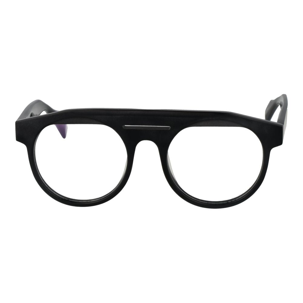 Yohji Yamamoto YO-1035551 Round Frame Eyeglasses — Black, view 2