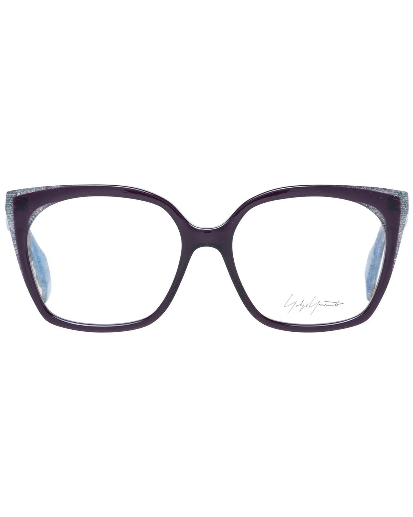 Yohji Yamamoto YOYA-2158 Cat Eye Plastic Frames Eyeglasses — Purple, view 2