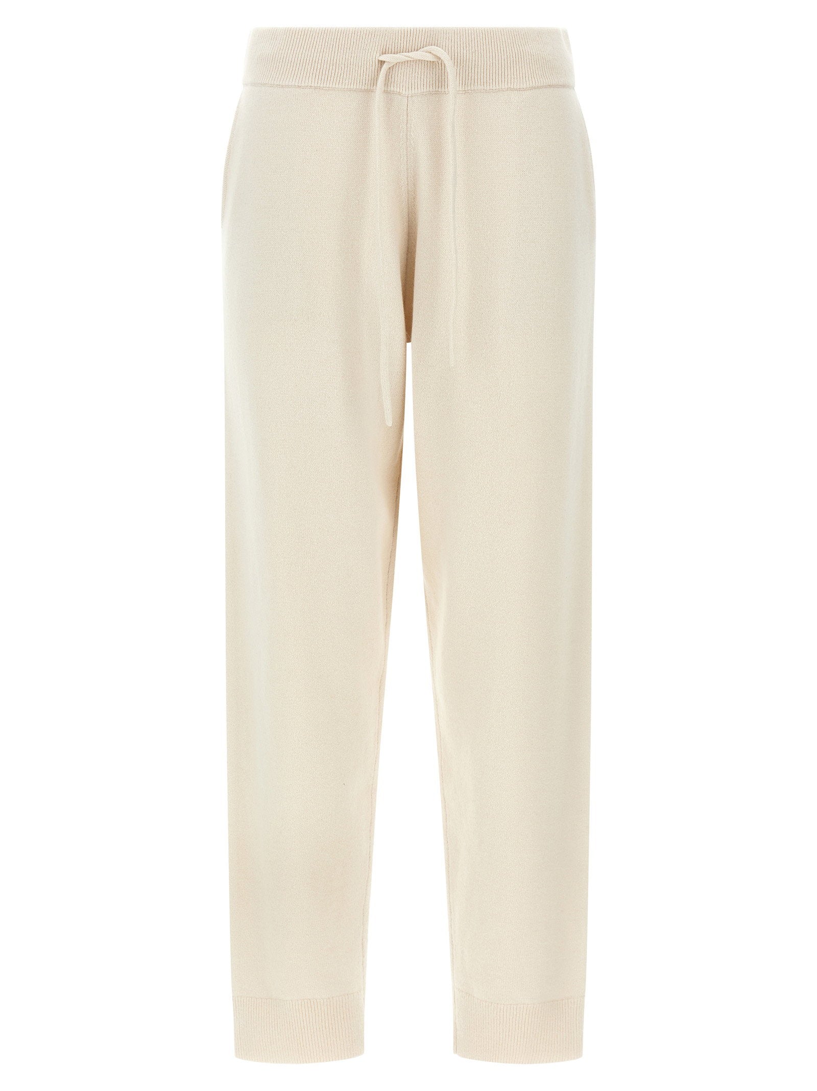 Yves Salomon Wool and Cashmere Blend Joggers — Cream by Yves Salomon
