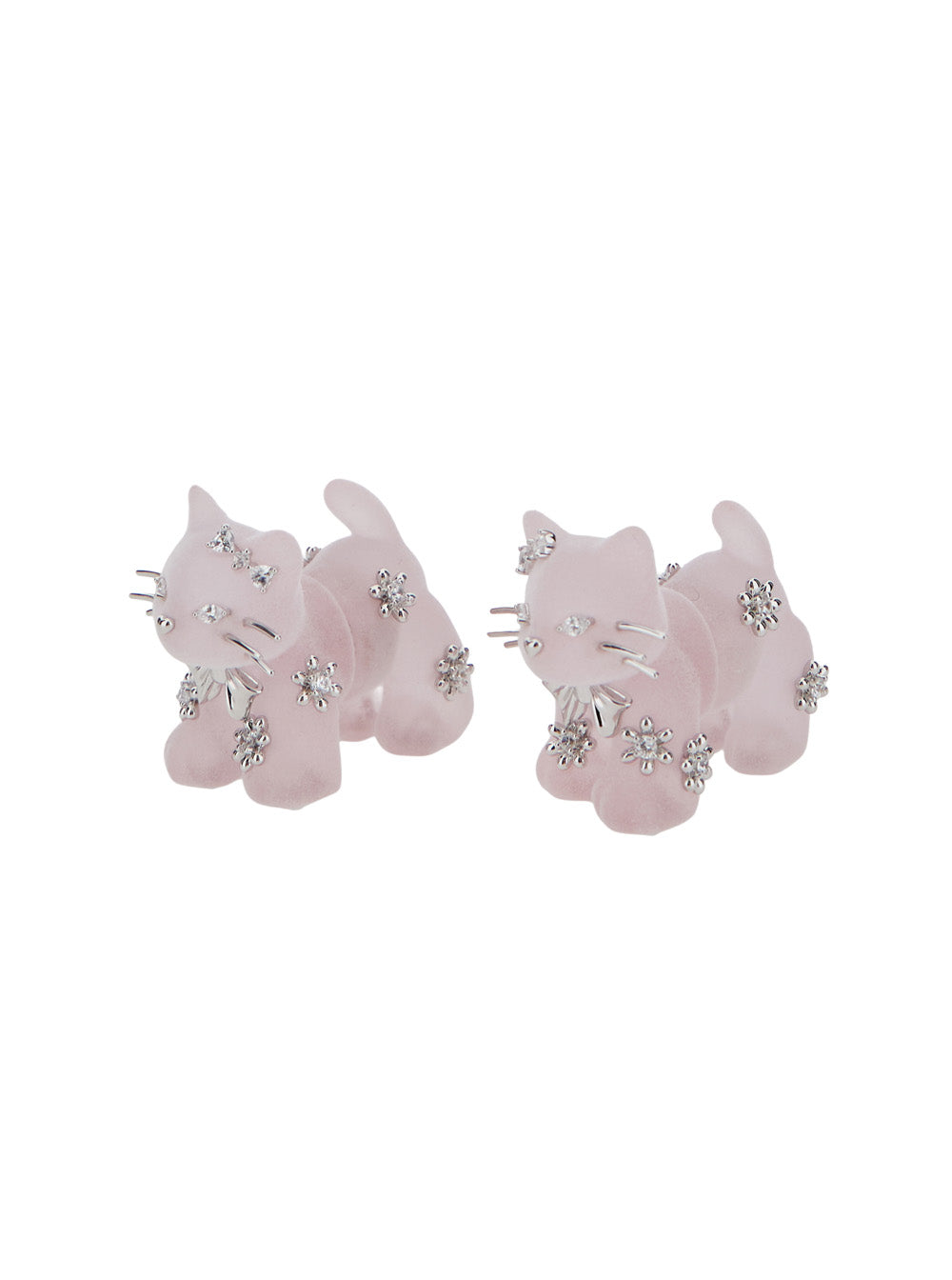 Yvmin Earrings — Pink, view 3