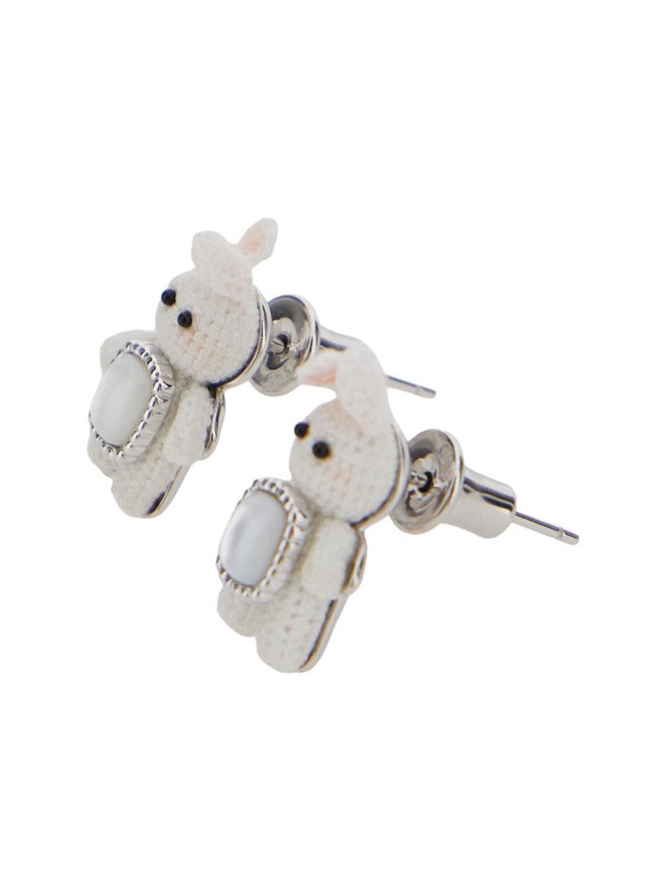 Yvmin Earrings — White, view 2