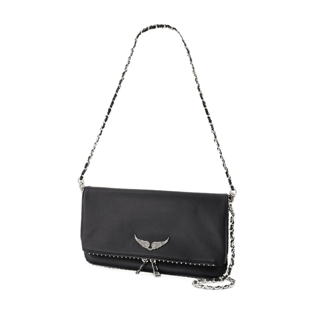 Zadig & Voltaire Rock Crossbody Bag — Black, view 3