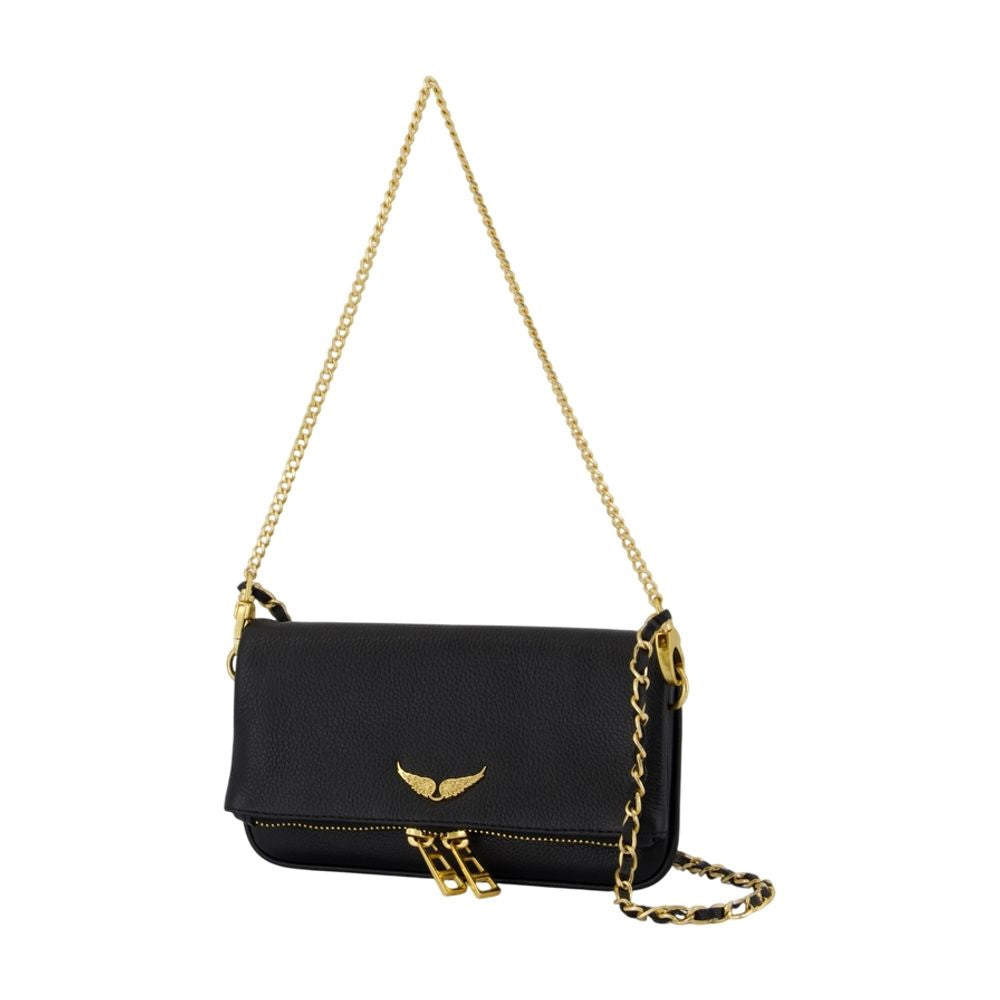 Zadig & Voltaire Rock Nano Crossbody Bag — Black, view 3
