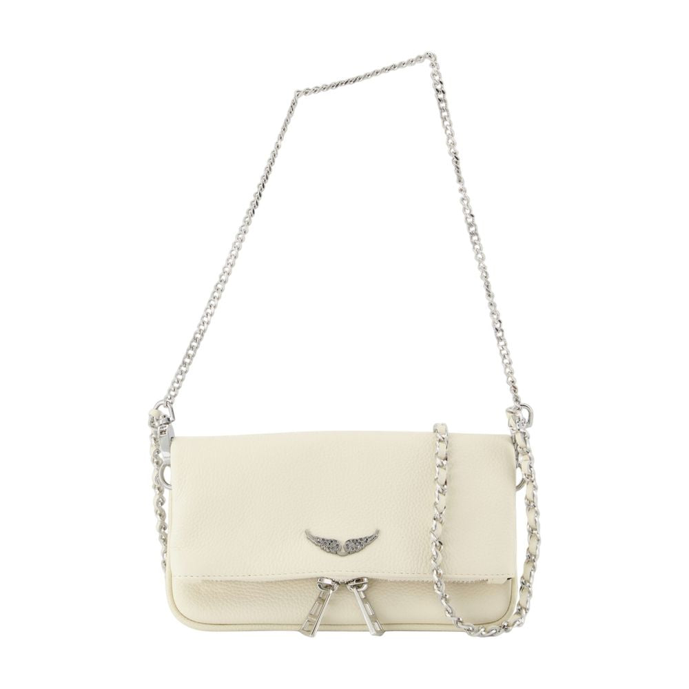 Zadig & Voltaire Rock Nano Crossbody Bag — White, view 2