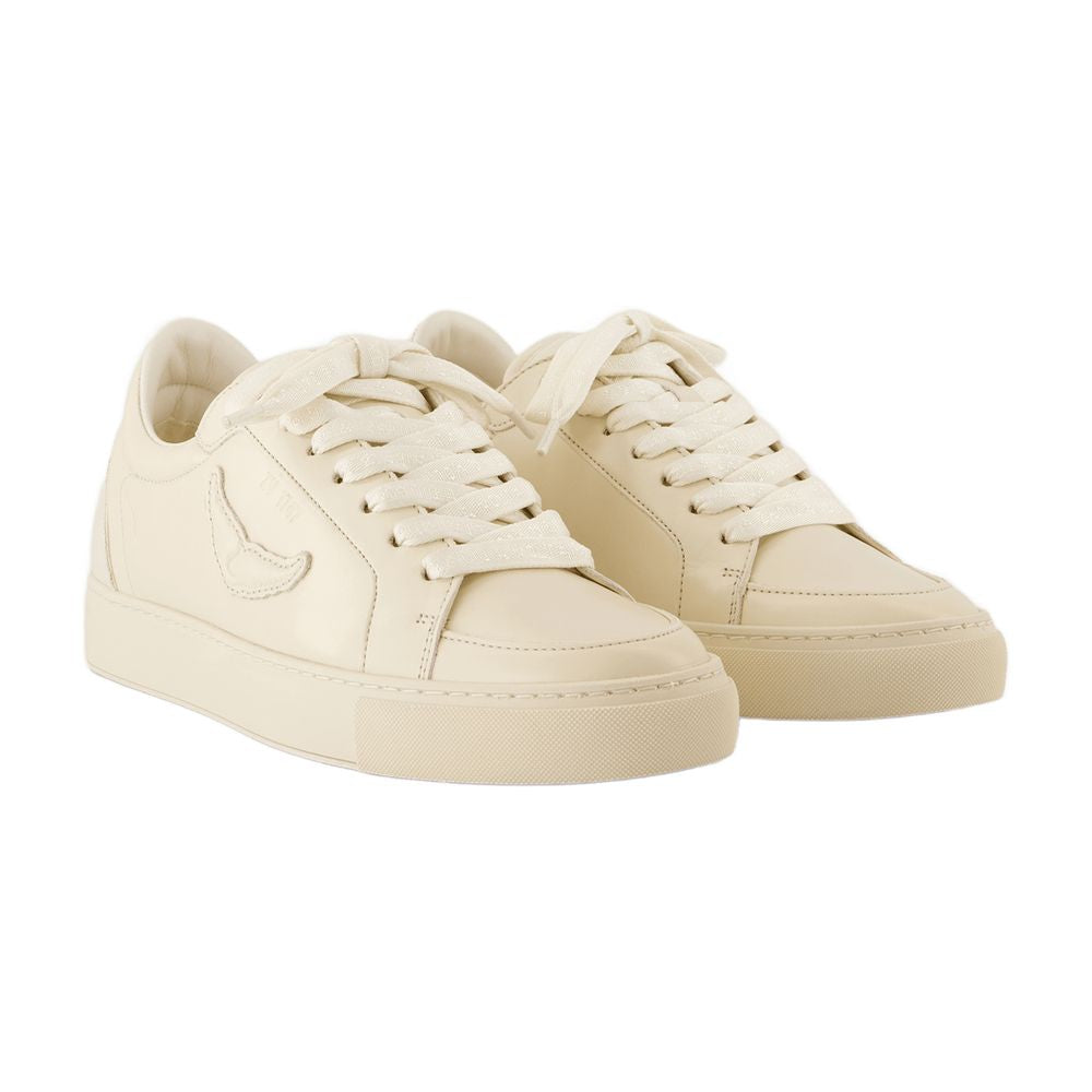 Zadig & Voltaire Fly On Sneaker — White, view 3