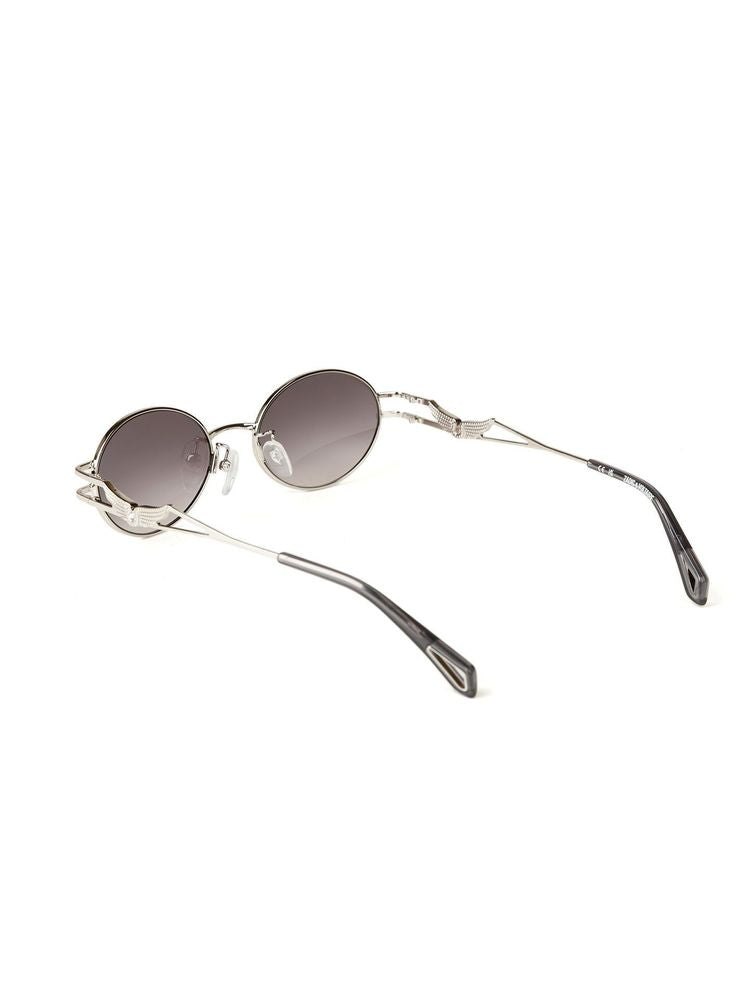Zadig & Voltaire SZV464S Polished Palladium Metal Sunglasses — Silver, view 4