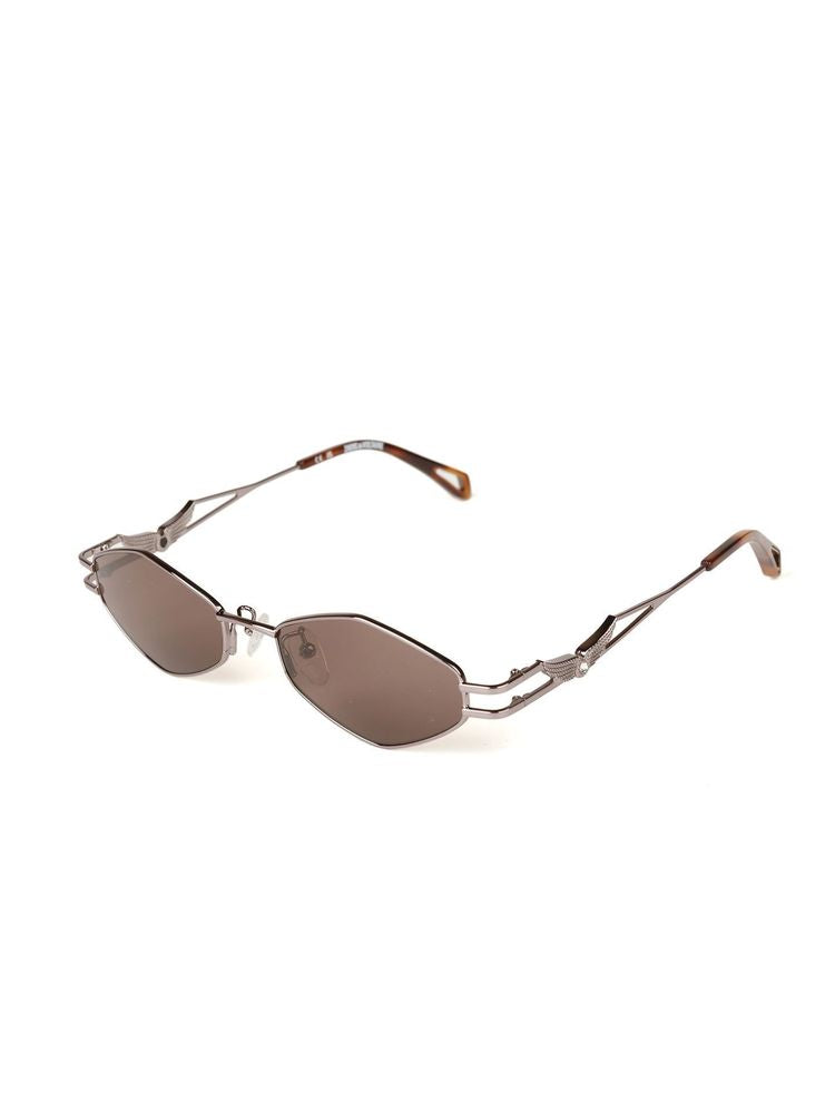 Zadig & Voltaire SZV465S Metal Aviator Sunglasses — Silver by Zadig & Voltaire