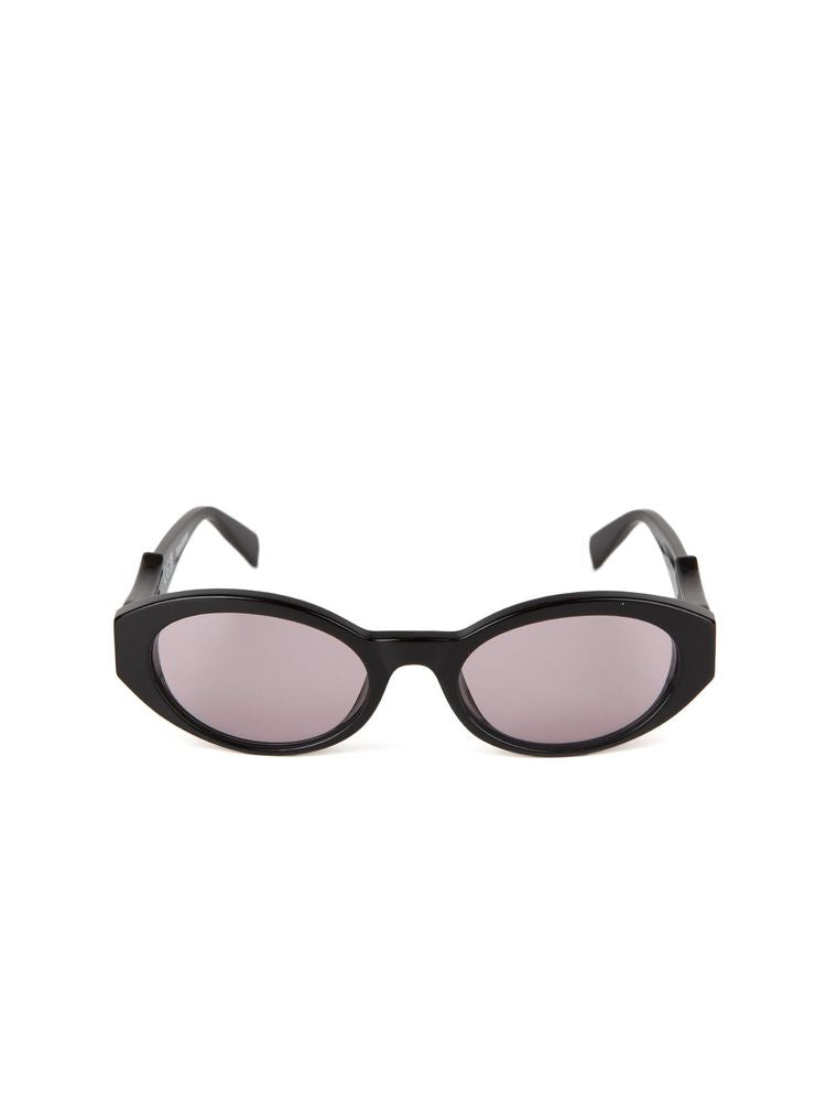 Zadig & Voltaire SZV502 Acetate Cat-Eye Sunglasses — Black, view 3