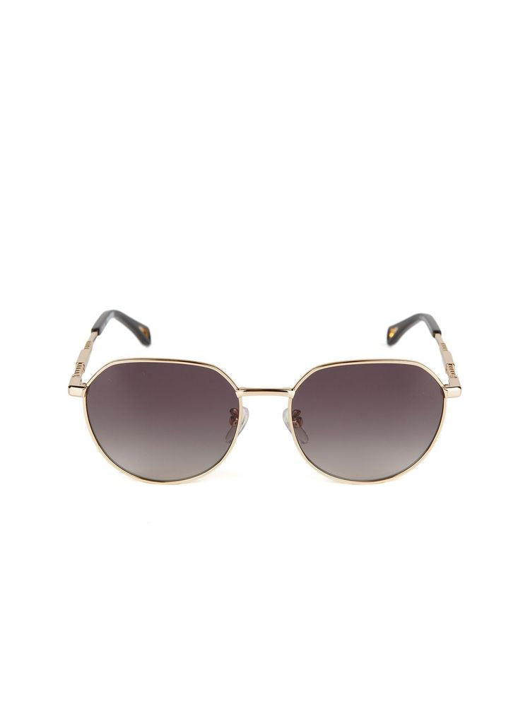 Zadig & Voltaire SZV514 Metal Aviator Sunglasses — Rose gold, view 3