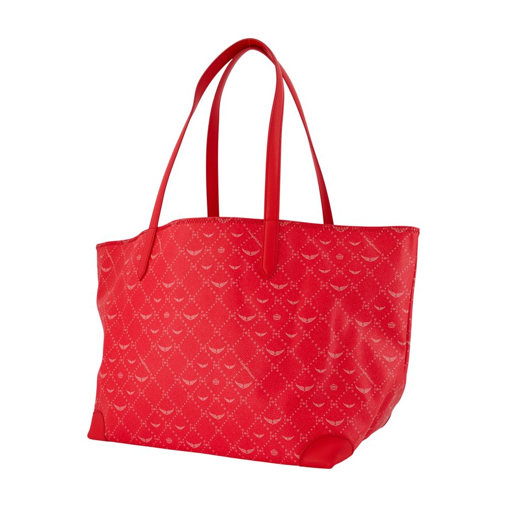 Zadig & Voltaire Z Monogram Jacquard Tote Bag — Red, view 2
