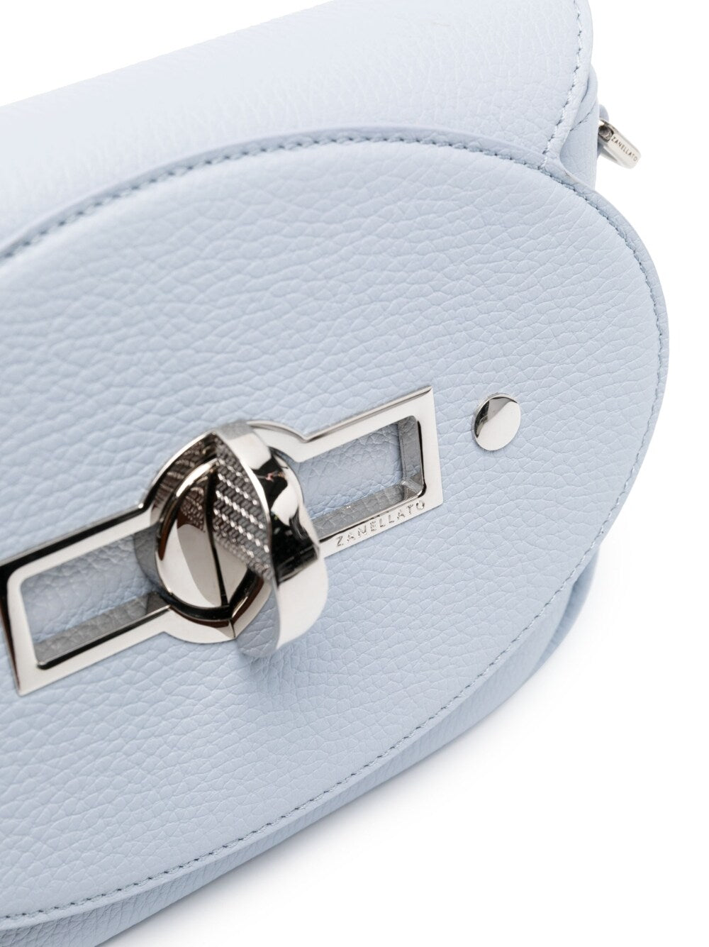 Zanellato Tina Daily Crossbody Bag — Light blue, view 2