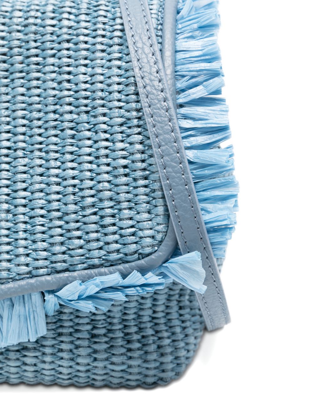 Zanellato Postina Top Handle Bag — Blue, view 4