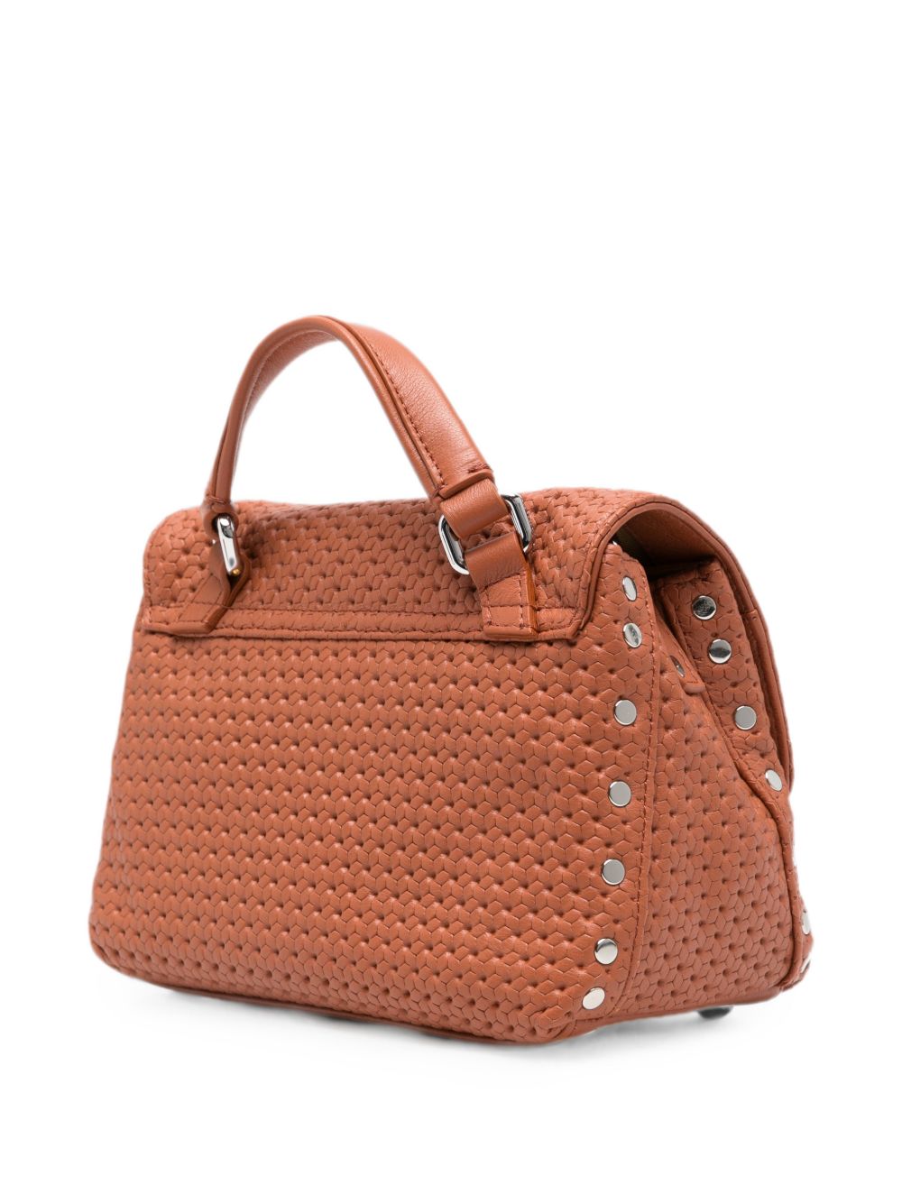 Zanellato Postina Top Handle Bag — Cognac, view 2