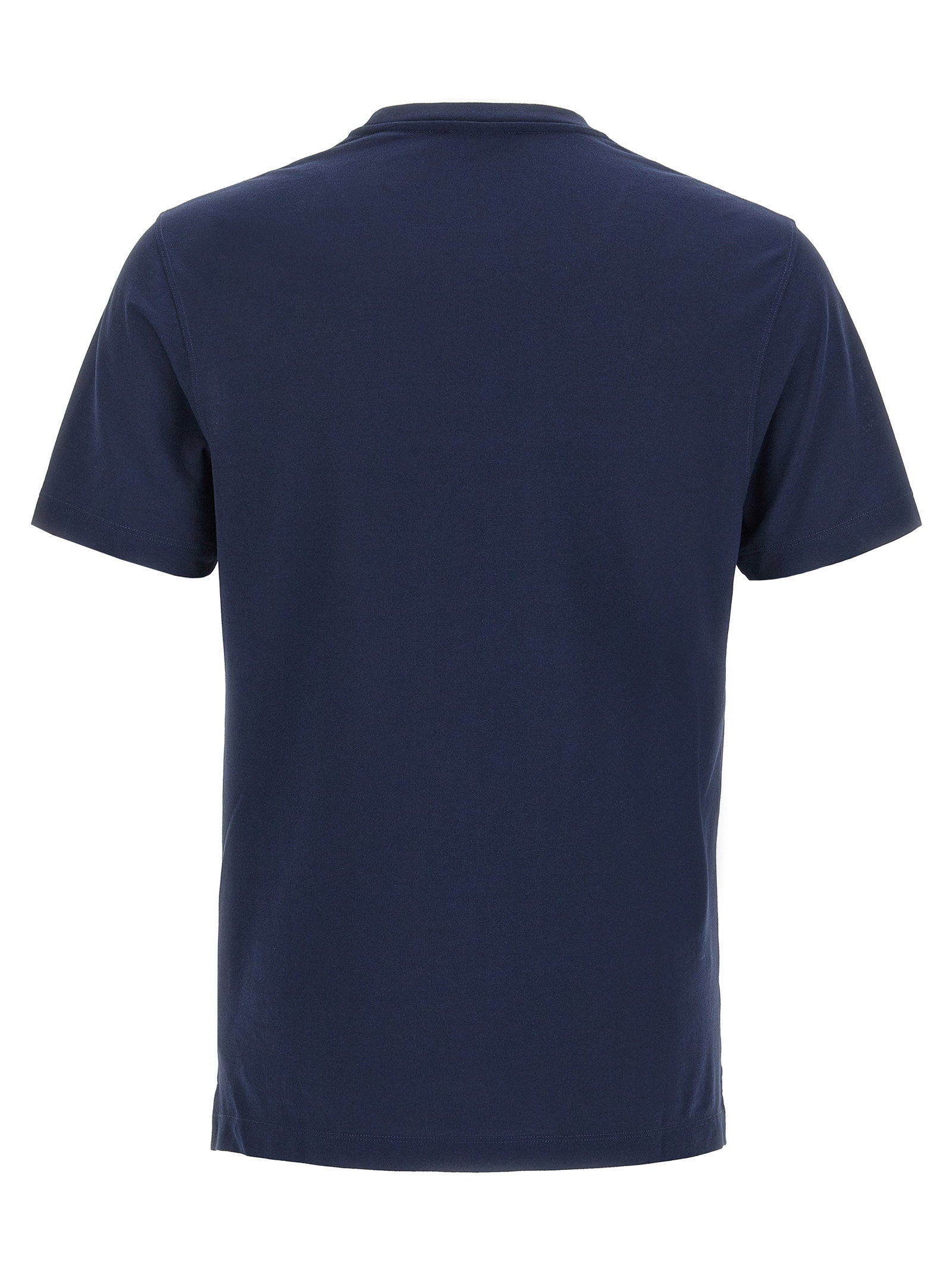 Zanone Ice Cotton T-Shirt — Navy, view 2