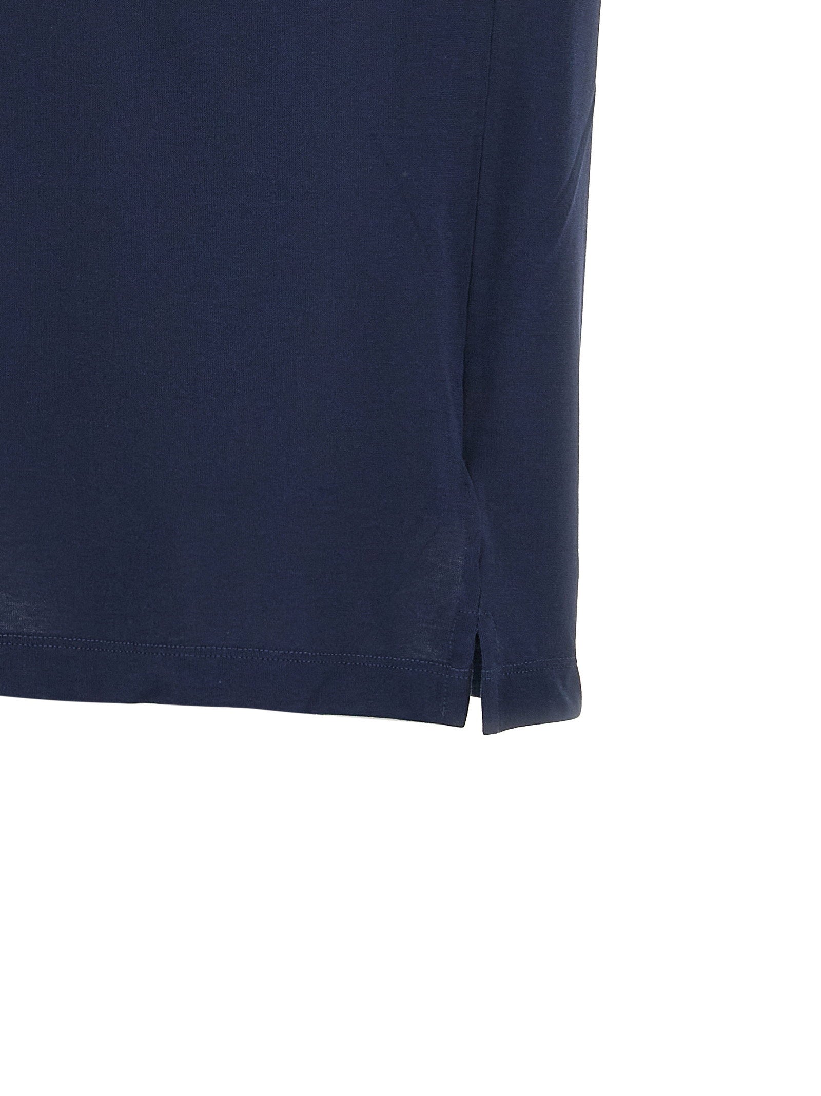 Zanone Ice Cotton T-Shirt — Navy, view 4