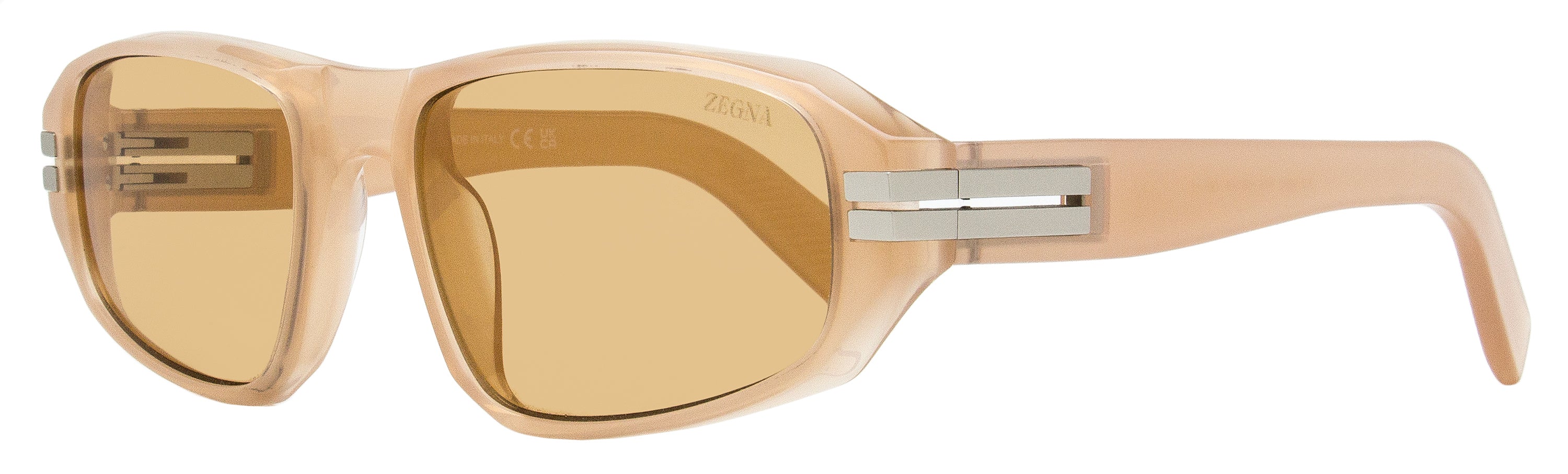Zegna EZ0262 Lanyard Acetate Sunglasses — Rose by Zegna