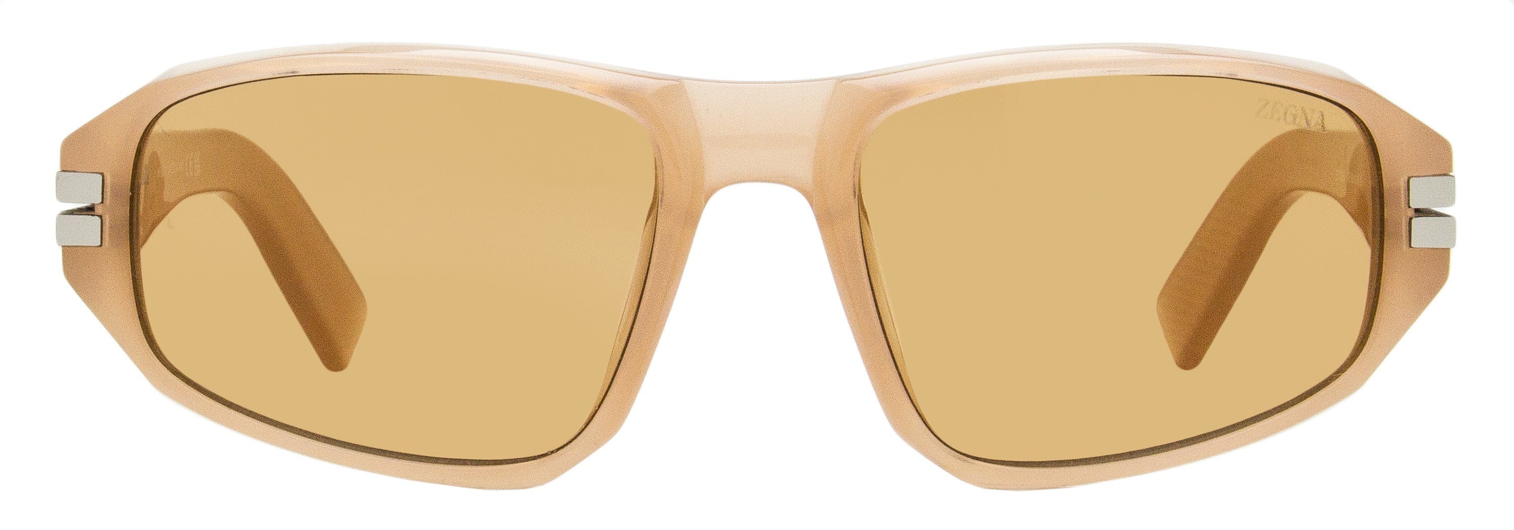 Zegna EZ0262 Lanyard Acetate Sunglasses — Rose, view 2