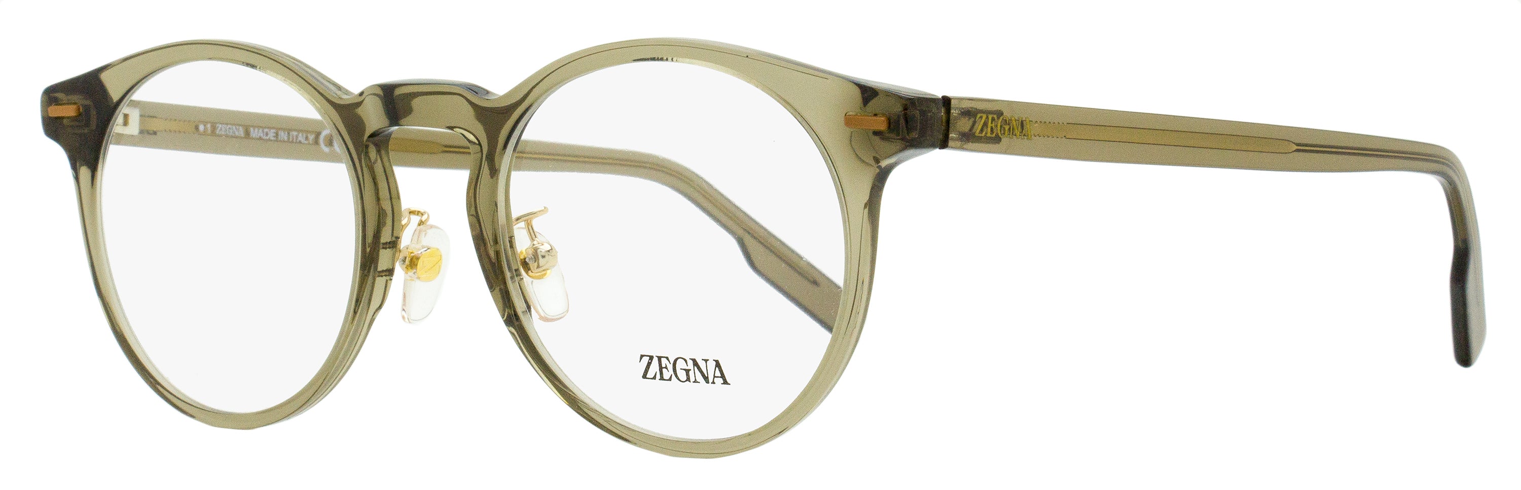 Zegna EZ5249-H Pantos Leggerissimo Eyeglasses — Beige by Zegna