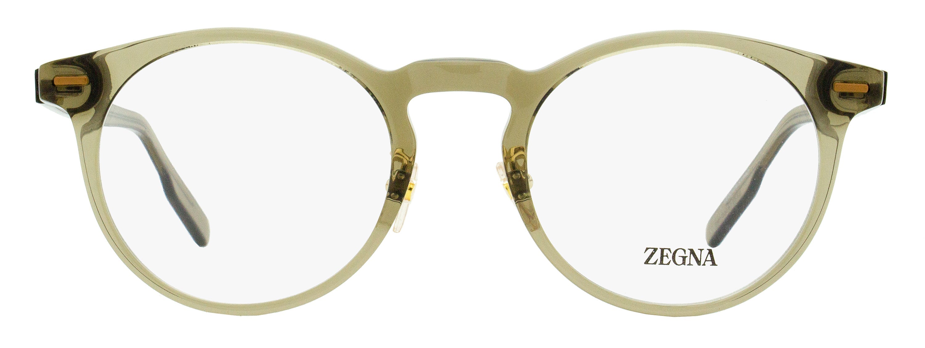 Zegna EZ5249-H Pantos Leggerissimo Eyeglasses — Beige, view 2