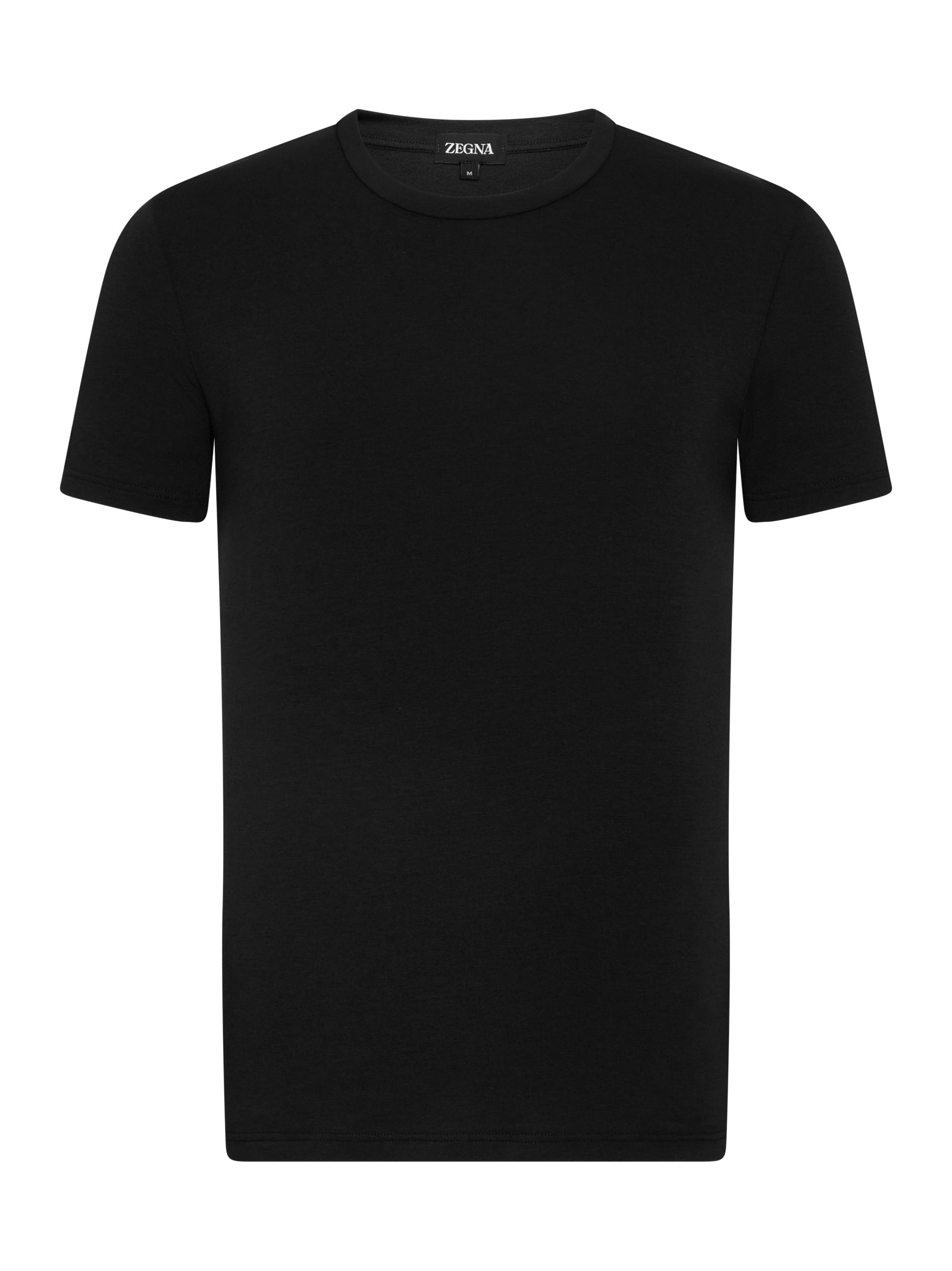 Zegna Modal Blend T-Shirt — Black by Zegna