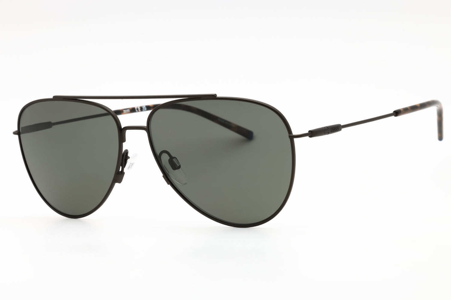 Zeiss ZS22107SP Aviator Titanium Sunglasses — Gray by Zeiss