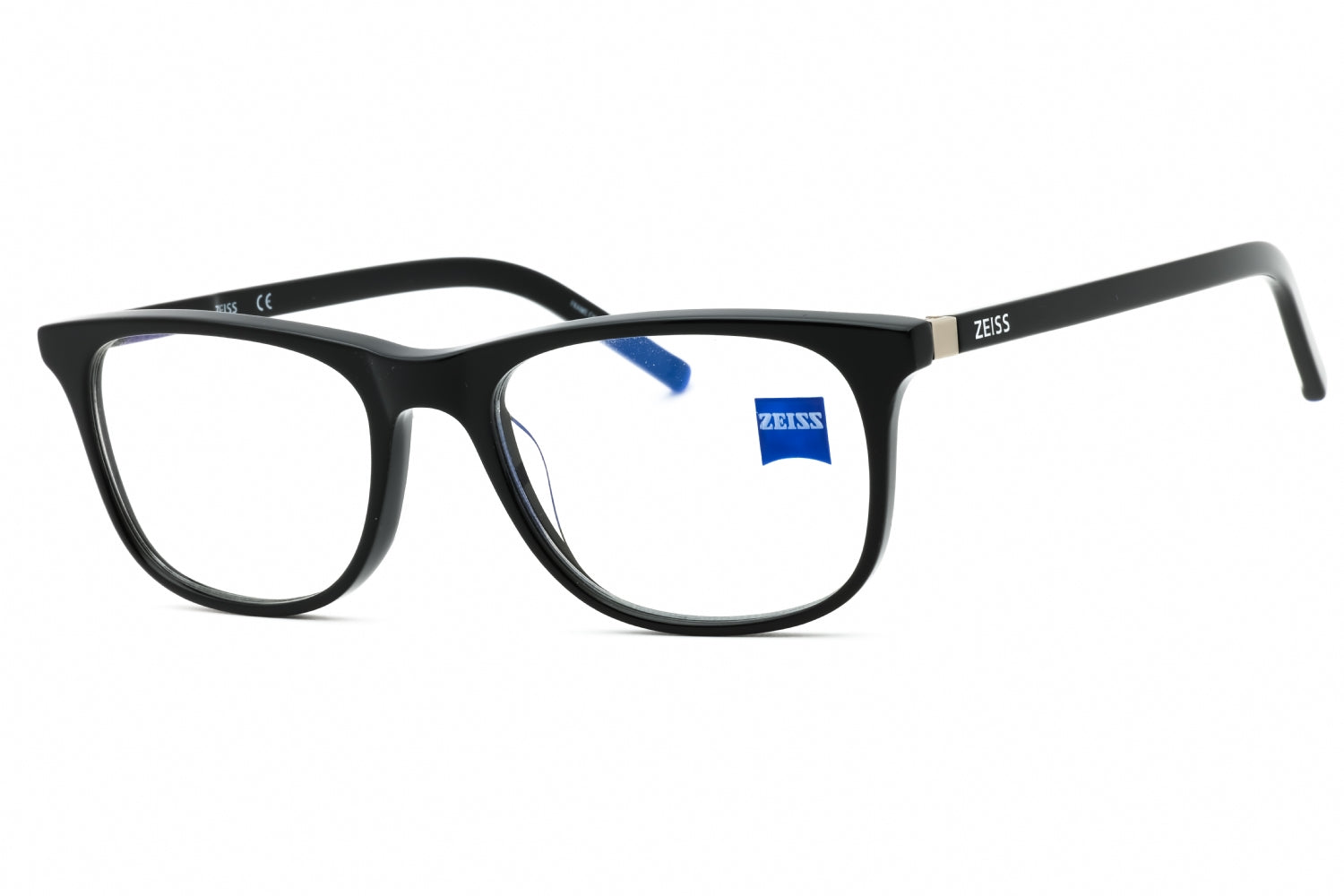 Zeiss ZS22503 Rectangular Acetate Eyeglasses — Black by Zeiss