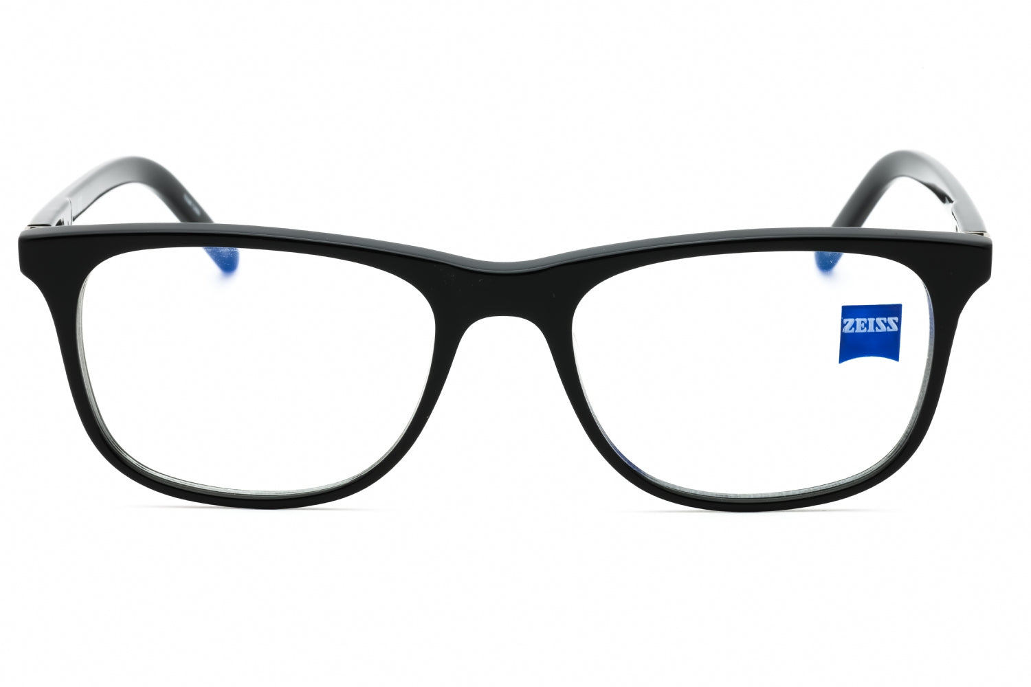 Zeiss ZS22503 Rectangular Acetate Eyeglasses — Black, view 2