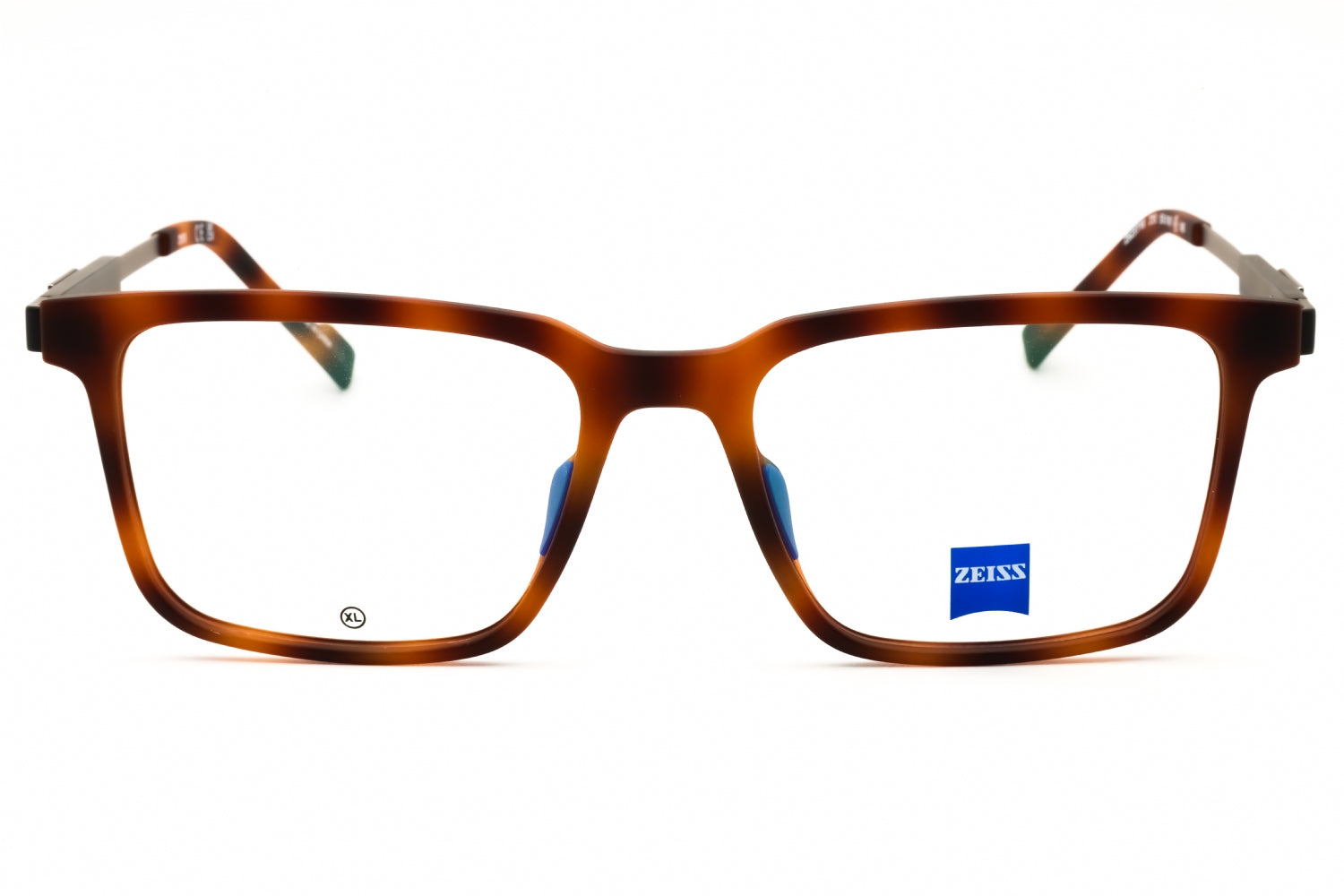 Zeiss ZS23718 Rectangular Tortoiseshell Eyeglasses — Tortoiseshell, view 2