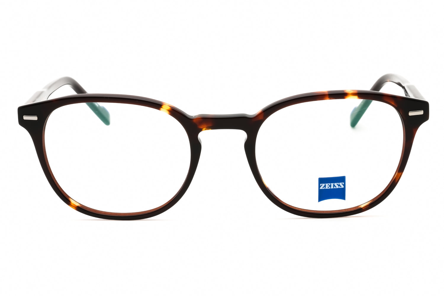 Zeiss ZS25552 Tortoiseshell Acetate Eyeglasses — Brown, view 2