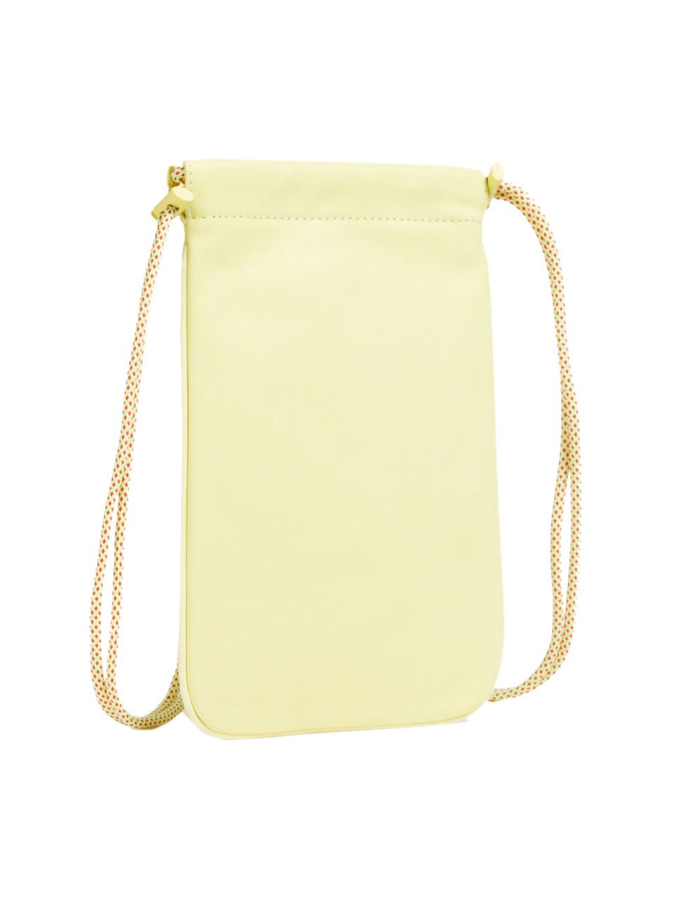 Zimmermann Logo Leather Pouch Crossbody Bag — Yellow, view 2
