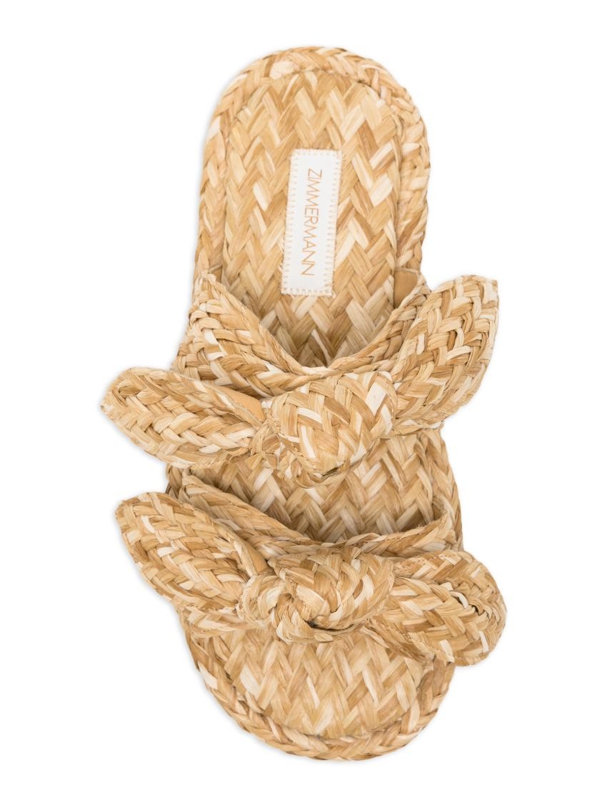 Zimmermann Carousel Sandals — Beige, view 3